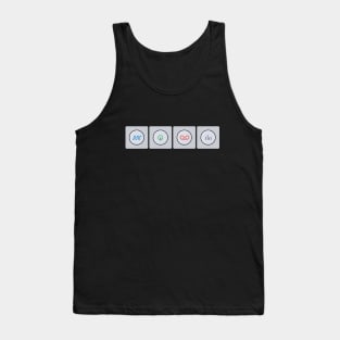 Synthesizer Modes Buttons Tank Top